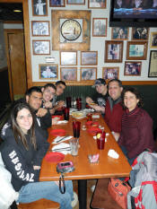 Mystic Pizza with Becca, Gal, Guy, Ron, Jared, Scott, and Laura