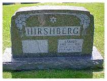 Barney Hirshberg - Bay City Jewish Cemetery, Bay City, Bay County, Michigan, Plot 15-24, Section A