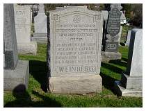 Phillip Weinberg - Beth Alom Cemetary, Section F, New Britain, Connecticut