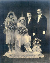 Angelo Paliani and Anna (Serpice) Paliani - Wedding