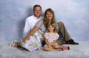 Mathew Nowak, Melissa (Paliani) Nowak, and Leah Grace Nowak