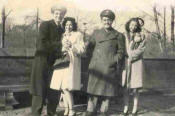 Benjamin Ringer, Rosalind Ringer, Max Ringer, and Irene Ringer - December 1944