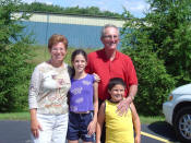 Gary, Linda (Paliani), Rebecca, and Jared Ringer - 2003