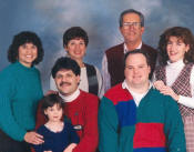 Gary Ringer, Linda (Paliani) Ringer, Scott Ringer, Laura (Weinberg) Ringer, Rebecca Ringer, Lisa (Ringer) Mitchell, and Robert Mitchell - 1994 