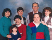 Gary Ringer, Linda (Paliani) Ringer, Scott Ringer, Laura (Weinberg) Ringer, Rebecca Ringer, Lisa (Ringer) Mitchell, and Robert Mitchell - 1994
