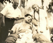 Louis Ringer, Lena (Rabinowitz) Ringer, Nathan Ringer, and Gary Ringer - 1943