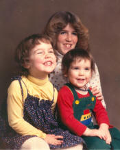Melissa Ringer, Lisa (Mitchell) Ringer, and Heather Ringer - 1984