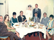  Louis Rudin, Marilyn (Brown) Simpson, Gary Ringer, Sherrie (Katz) Weitzenhof, David Weitzenhof - Weitzenhof Wedding - August 20 1967