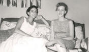 Doris (Leavy) Weinberg and Maxine (Leavy) Gersh - June 1957