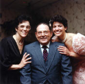 Doris (Leavy) Weinberg, Miles Weinberg, and Laura (Weinberg) Ringer