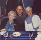 Miles Weinberg, Doris (Leavy) Weinberg, and Myrtle (Rosenberg) Leavy