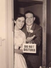 Miles and Doris (Leavy) Weinberg - Wedding October 1957